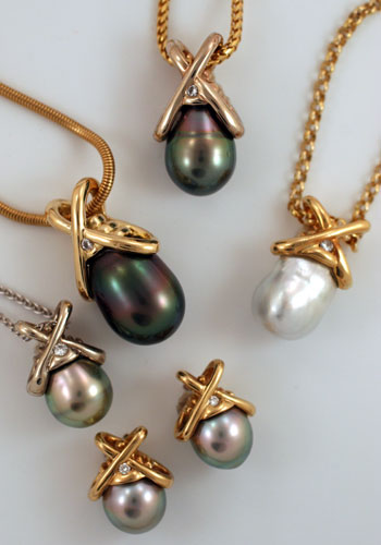 south sea pearls pendants BeeHive X