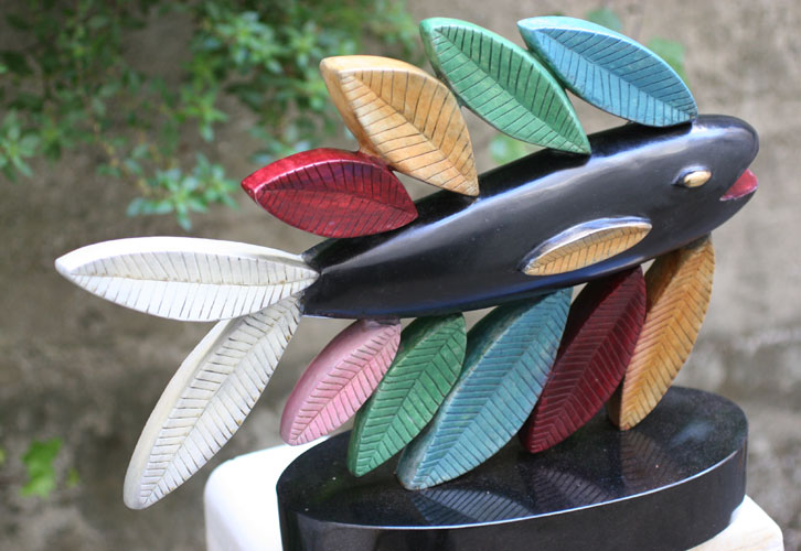 Feather fish