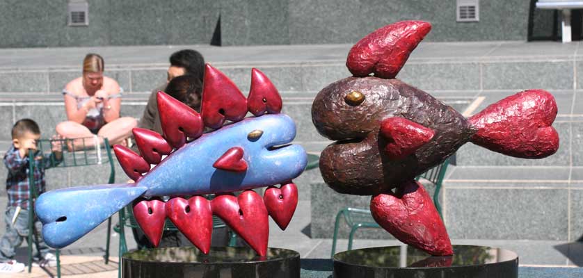 two fish MultiHart and Chocolate Hart Fish